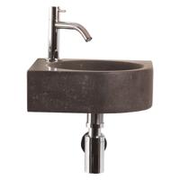 Fonteinset Differnz Cleo 30x30x10 cm Bluestone Zwart - thumbnail