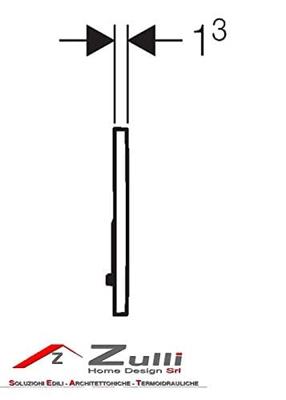 Geberit Sigma 01 Drukplaat Chroom Voor De Up300 / Up320 / Up720