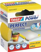 tesa PERFECT 56343-00037-03 Textieltape tesa extra Power Geel (l x b) 2.75 m x 38 mm 1 stuk(s) - thumbnail