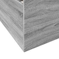 Bedframe met lades bewerkt hout grijs sonoma eiken 140x200 cm - thumbnail
