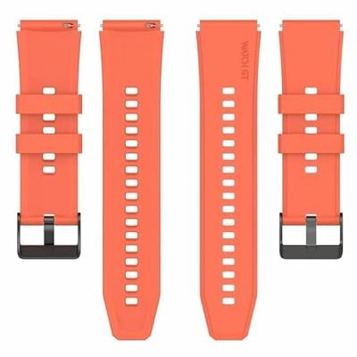Siliconen gesp bandje - Oranje - Garmin Vivoactive 6 / Vivoactive 5 / Vivoactive 3 Siliconen gesp bandje - Oranje - Garmin Vivoactive 6 / Vivoactive 5 / Vivoactive 3