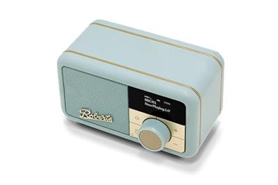 Roberts Revival Petite 2 mini DAB+ en FM radio met Bluetooth ontvangst - Licht Blauw