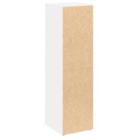 Badkamerkast met rolhouder 20,5x22x72 cm wit - thumbnail