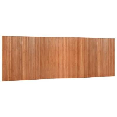 Kamerscherm 165x600 cm bamboe bruin