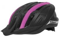 Polisport ride in helm. maat: l (58/62 cm), kleur: zwart/fuchsia mat - thumbnail