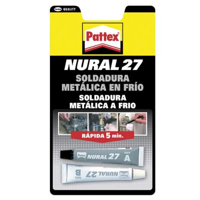 Secondenlijm Pattex nural 27 Grijs 22 ml Pasta