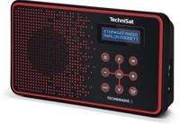 TechniSat TECHNIRADIO 2 Draagbaar Analoog & digitaal Zwart, Rood - thumbnail