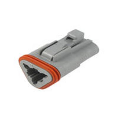 TE Connectivity DT06-3S Ronde connector Bus, recht Totaal aantal polen: 3 Serie (ronde connectoren): DT 1 stuk(s) TE Connectivity DT06-3S Ronde connector Bus, recht Totaal aantal polen: 3 Serie (ronde connectoren): DT 1 stuk(s)