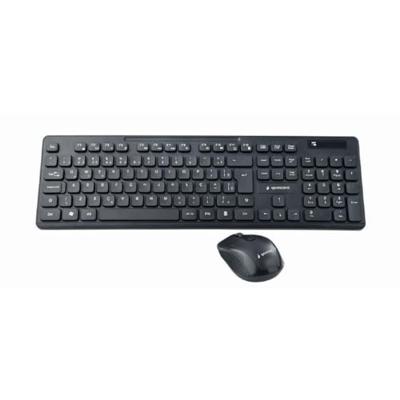 Gembird KBS-WCH-03 toetsenbord RF draadloos + USB QWERTY Engels Blauw