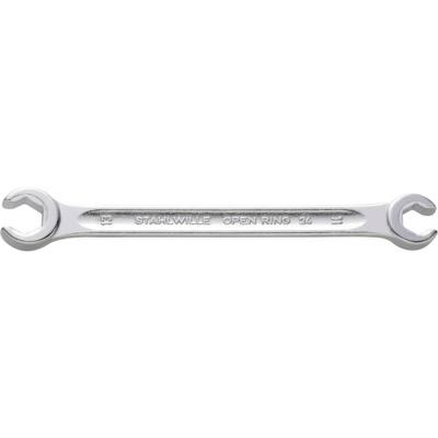Stahlwille 41081011 24 10 X 11 Dubbele open ringsleutel Sleutelbreedte (metrisch) 10 - 11 mm