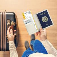 Satechi FindAll vegan-lederen paspoort hoesje met FindMy - Sand - thumbnail