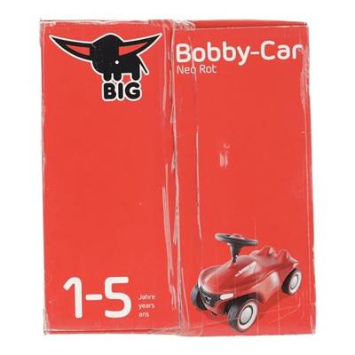 BIG Ride-on Bobby Car Neo Red - thumbnail