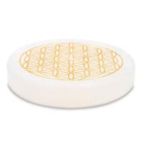 Wierook Brander Bloem des Levens Rond Seleniet - 9 cm - thumbnail