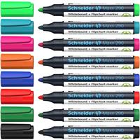 Schneider Schreibgeräte Whiteboard-Marker Maxx 290 8er Set sortiert, 6+2 Aktion 129098 Whiteboardmarker 1 stuk(s) - thumbnail