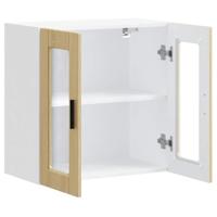 Keukenbovenkast met glazen deur Porto sonoma eikenkleurig - thumbnail