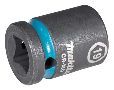 Makita E-16156 Impact Black Krachtdop 1/2" kort | 19 mm - thumbnail