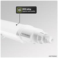 Q-Series LED TL Armatuur 150cm - 48 Watt 5760 Lumen vervangt 192 Watt - 120lm/W - 6500K daglicht wit licht - Gereedschapsloos Koppelbaar - IK08 - IP65 Waterdicht - Tri-proof plafondverlichting - thumbnail
