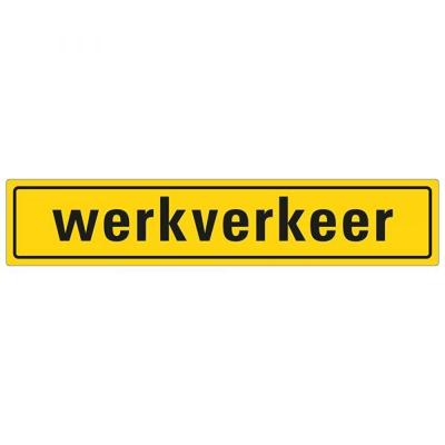 Magneetbord Werkverkeer - 80x400 mm.