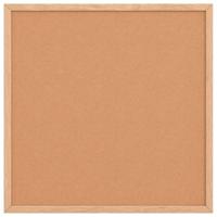 Kurkbord met massief grenenhouten frame 40x40 cm - thumbnail