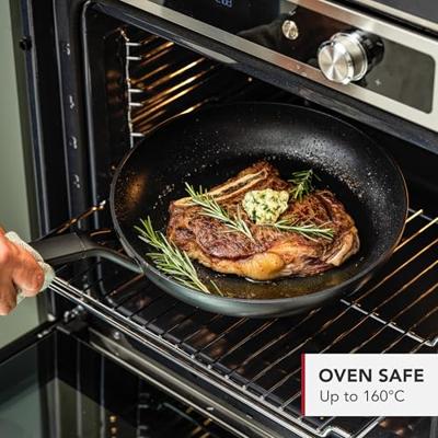 KitchenAid Grillpan Classic Forged - ø 28 cm - keramische anti-aanbaklaag - thumbnail