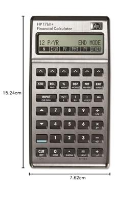 HP financiële rekenmachine 17BII+