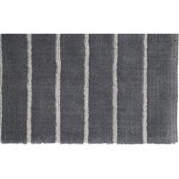 Cawö CAWÖ Home Keerbare Badmat Balance Gestreept 1008 73 anthrazit 70x120 - thumbnail