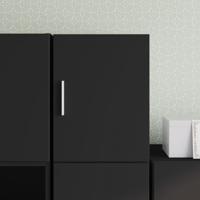 Wandkast 30x42,5x40 cm bewerkt hout zwart - thumbnail