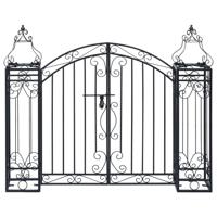 Poort decoratief 122x20,5x100 cm smeedijzer - thumbnail