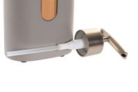 Zeepdispenser DKD Home Decor Natuurlijk Grijs Oranje Cement - thumbnail