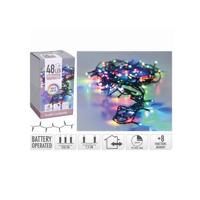 Led verlichting 48 lamps op batterijen multi colour - thumbnail