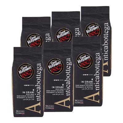 Caffè Vergnano 1882 Antica Bottega - koffiebonen - 6 x 1 kilo