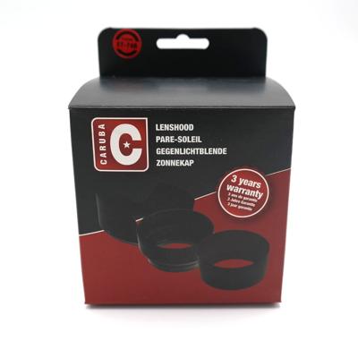 Caruba ET-74B Zonnekap Zwart Caruba ET-74B Zonnekap Zwart