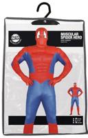 Gespierde Spiderman Kostuum Man - thumbnail