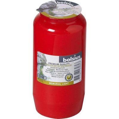 Bolsius herdenkingslicht rood Bolsius herdenkingslicht rood