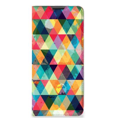 Motorola Moto G51 5G | Hoesje met Magneet | Geruit