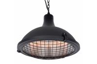 Indus II Helder Hangende halogeenheater Zwart 2100 Watt - thumbnail