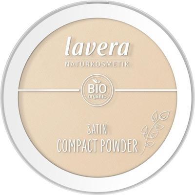 Lavera Satin compact powder medium 02 9.5 Gram