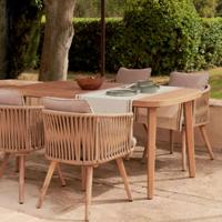 Kave Home Tuintafel 'Maset' Eucalyptushout, 170 x 90cm - thumbnail