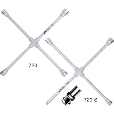 Hazet 720S 720 S Kruissleutel Camper, Van, SUV, Auto, Vrachtwagen, Bus 1 stuk(s) Hazet 720S 720 S Kruissleutel Camper, Van, SUV, Auto, Vrachtwagen, Bus 1 stuk(s)