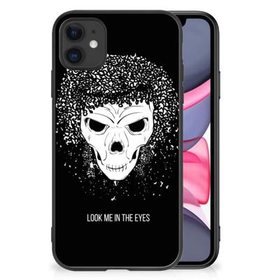 Telefoonhoesje iPhone 11 Skull Hair Telefoonhoesje iPhone 11 Skull Hair