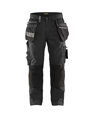 Blåkläder Werkbroek met stretch 15901343 | Donkergrijs/Zwart | Maat 56 - 7330509667248
