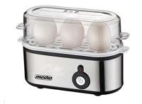 Mesko MS 4485 eierkoker 3 eieren 210 W Zwart, Zilver, Transparant - thumbnail