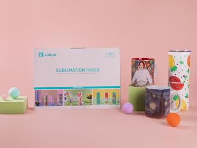 LOKLiK • sublimatiepapier a4 120g 140x