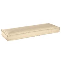 VidaXL Kussen beige 120 x 40 x 8 cm oxford stof - thumbnail