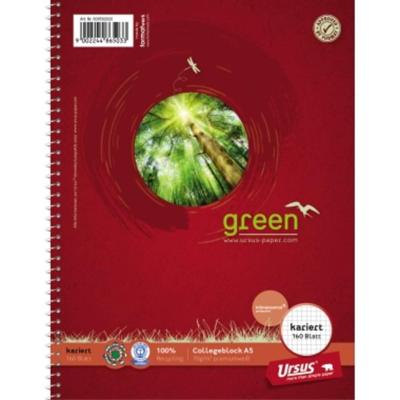 Ursus Classic 608592020 Collegeblok Rood DIN A5 Geruit Aantal paginas: 160 Ursus Classic 608592020 Collegeblok Rood DIN A5 Geruit Aantal paginas: 160