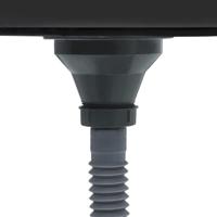 Gootsteen met afvoerset 1000x500x155 mm roestvrij staal zilver - thumbnail