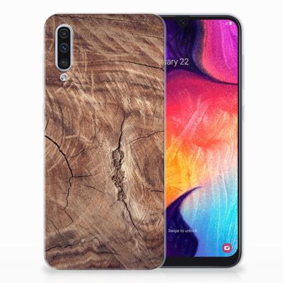 Samsung Galaxy A50 | Bumper Hoesje | Tree Trunk