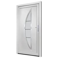 Voordeur 98x200 cm PVC wit - thumbnail