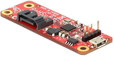 Delock 62626 Converter Raspberry Pi USB Micro-B female / USB Pin Header > SATA 7-pin