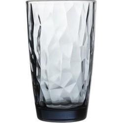 Bormioli Rocco Longdrinkglazen Diamond - Blauw - 470 ml - 6 stuks Bormioli Rocco Longdrinkglazen Diamond - Blauw - 470 ml - 6 stuks